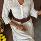 Jessyca Lace Brode Dress
