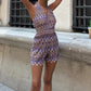 Elara Multi-Color Transitional Mini Jumpsuit